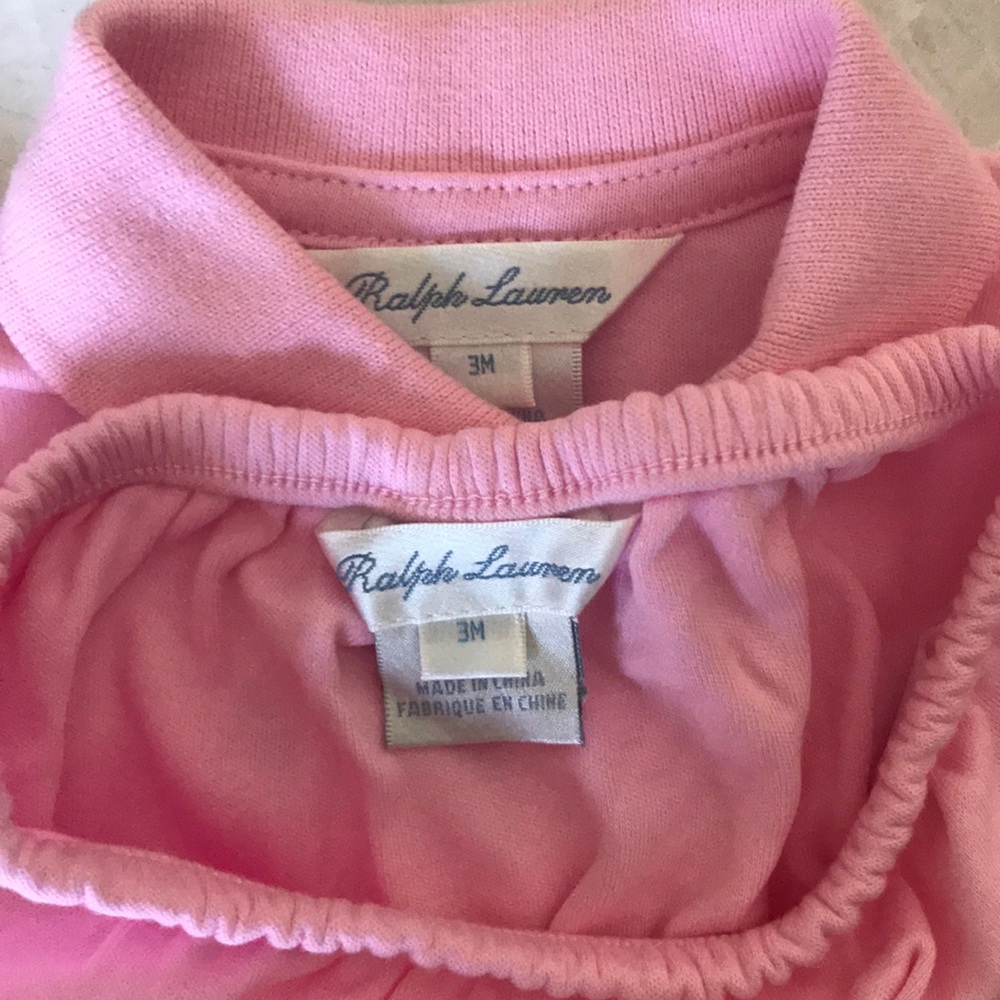 *LAST CALL* Ralph Lauren pink “polo” dress - Picture 3 of 3